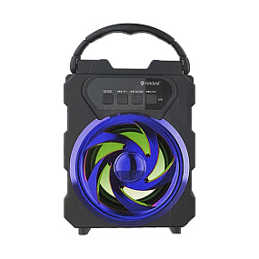 Колонка Celebrat OS-04 (Bluetooth/USB/FM/AUX) 5W синяя