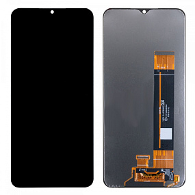Дисплей для телефона Samsung A235F (A23) в сборе с тачскрином Черный