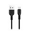 Дата кабель micro USB - USB Hoco X20 2.4A 2м черный