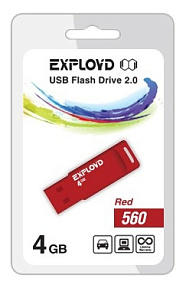 4Gb Exployd 560 красная 2.0
