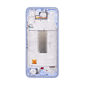 Дисплей для телефона Samsung A346B (A34 5G) модуль с рамкой Фиолетовый - Оригинал SP