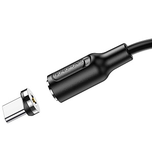 Дата кабель Type-C - USB Borofone BX41 магнитный 3A 1м черный