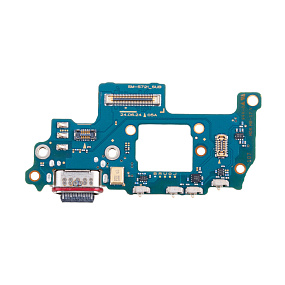 Шлейф Samsung S721B (S24 FE) плата системный разъем/разъем SIM/микрофон - Премиум