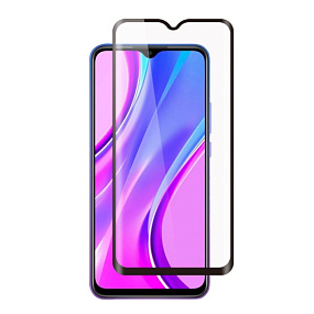 Защитное стекло Xiaomi Redmi 9A/9C/10A/A1+/A2+/Poco C50/C51 2,5D черное