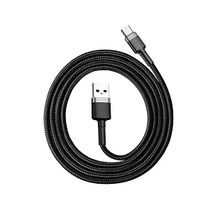 Дата кабель Type-C USB Baseus Cafule (CATKLF-CG1) 2м 2A черный