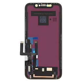 Дисплей для телефона iPhone 11 в сборе Черный - GX (площадка под IC)