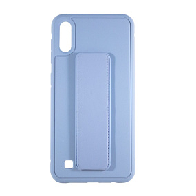 Задняя накладка для Samsung A105 Galaxy A10 SP с держателем синий