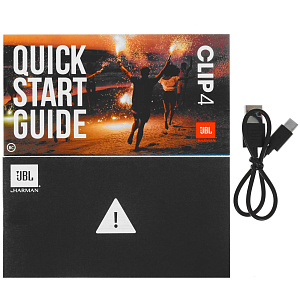 Портативная колонка JBL Clip 4 бирюзовая