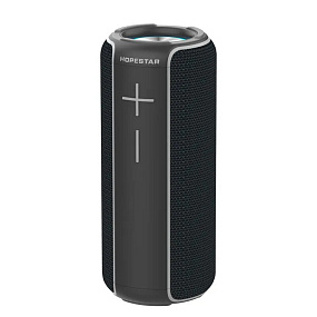 Колонка Hopestar P30 (Bluetooth/MicroSD/USB/FM/AUX) черно-серый