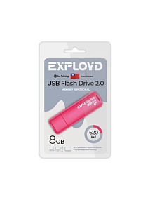 8Gb Exployd 620 красная 2.0