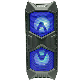 Колонка JBK-8878 (Bluetooth/MicroSD/USB/FM/AUX) 10W синяя