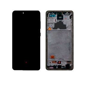 Дисплей для телефона Samsung A725F (A72) модуль Черный - Оригинал