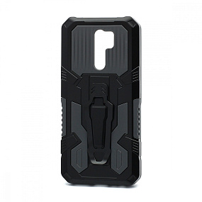 Задняя накладка Xiaomi Redmi 9 пластик i-Crystal серый