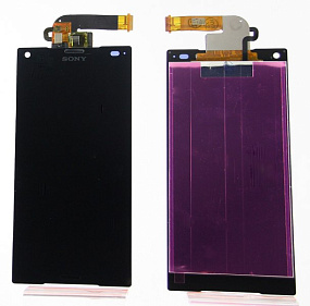 Дисплей для телефона Sony E5823 (Z5 Compact) в сборе с тачскрином Черный