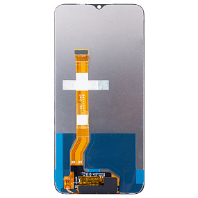 Дисплей для телефона Realme C35 (RMX3511) в сборе с тачскрином Черный - Оригинал