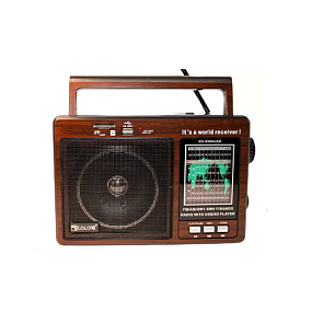 Радиоприемник GOLON RX-9966UAR черный 6W(УЦЕНКА)скол, повр.упаковка