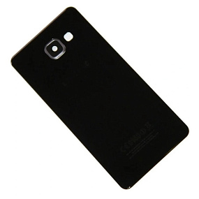 корпус для телефона Samsung A510F Задняя крышка (черный) - Премиум