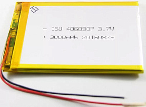 АКБ универсальная 406090p 3000mAh (4*60*90)
