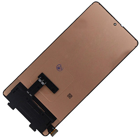 Дисплей для телефона Xiaomi Poco F4 (22021211RG) в сборе с тачскрином Черный - (OLED)