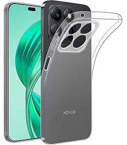 Силиконовый чехол Honor X7d прозрачный 