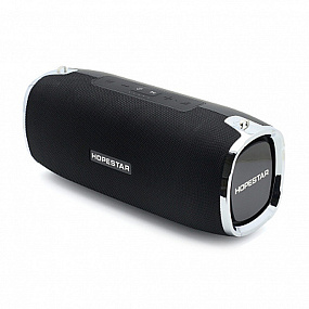 Колонка Hopestar A6 (Bluetooth/MicroSD/USB/FM/AUX/Microphone) 34W влагозащищенная черный