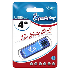 4Gb SmartBuy Glossy series синяя 2.0
