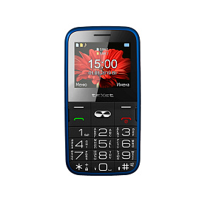 Мобильный телефон teXet TM-B227 синий