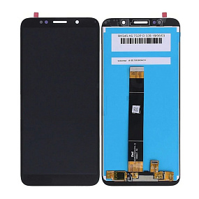 Дисплей для телефона TP-LINK Neffos C9A в сборе с тачскрином Черный