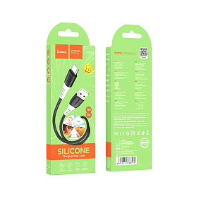Дата кабель Type-C - USB Hoco X82 3A 1м черный