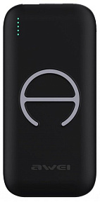 Портативное зарядное устройство Awei P21K Беспроводная зарядка 12000mAh черный