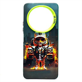 Силиконовый чехол Xiaomi Redmi A3/A3X/Poco C61 PC094 тигр