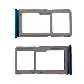 Контейнер SIM Xiaomi Redmi Note 8 Pro Синий