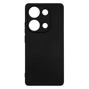 Силиконовый чехол Xiaomi Poco M6 Pro 4G/Redmi Note 13 Pro 4G DF черный