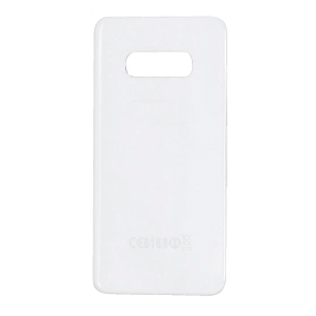 корпус для телефона Samsung G970 (S10e) Задняя крышка (Белый) - Премиум