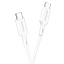 Дата кабель Type-C - Type-C Borofone BX70 3A 1м белый