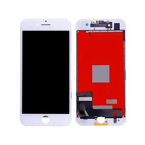 Дисплей для телефона iPhone 8 Plus в сборе Белый - Премиум