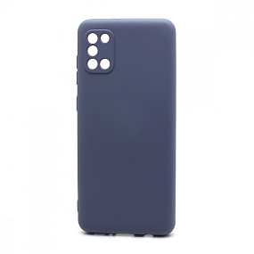 Силиконовый чехол для Samsung A315 Galaxy A31 New Era серый