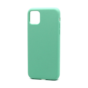 Кейс iPhone 11 Silicone Case без логотипа светло-зеленый