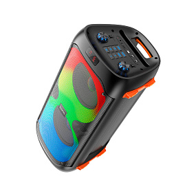 Колонка Hoco BS53 (Bluetooth/TWS/USB/FM/TF/AUX) 20W черный