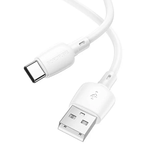 Дата кабель Type-C - USB Borofone BX93 100W 6A 1м белый