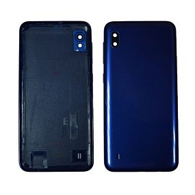 корпус для телефона Samsung A105 Задняя крышка (синий)