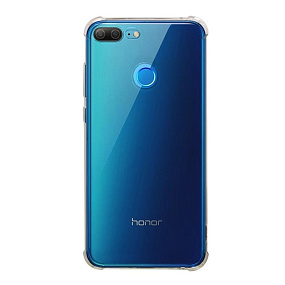 Силиконовый чехол Honor 9 Lite прозрачный противоударный