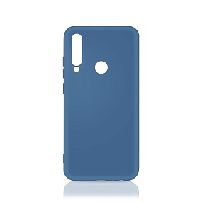 Силиконовый чехол Huawei Y6p DF синий