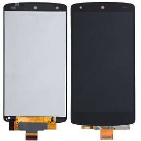 Дисплей для телефона LG D820/D821 (Nexus 5) в сборе с тачскрином Черный