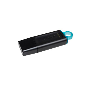 64Gb Kingston Data Travele Exodia черный/бирюзовый 3.2