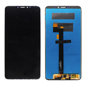 Дисплей для телефона Xiaomi Mi Max 3 в сборе с тачскрином Черный