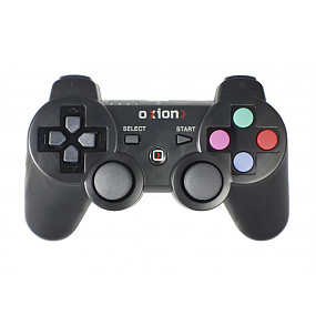 Геймпад Oxion OGP03BK 14кн. беспроводной вибро (ПК/ps2/ps3) черный