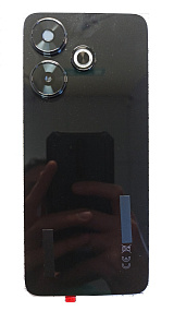 корпус для телефона Xiaomi Redmi 13 4G (24040RN64Y) Задняя крышка Черный - Премиум