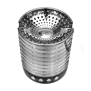 Колонка AK889 (Bluetooth/MicroSD/USB/FM/AUX) серебро