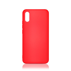 Силиконовый чехол Xiaomi Redmi 9A DF красный